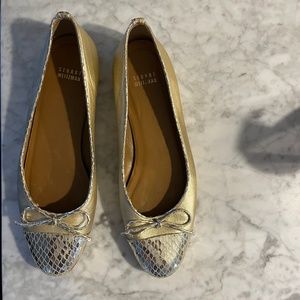 Walter Steiger Ballet Flats (Gold) 9.5